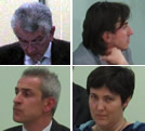 Andrea Massironi, Alfredo Casaletto, Massimo Panzeri e Valeria Marinari